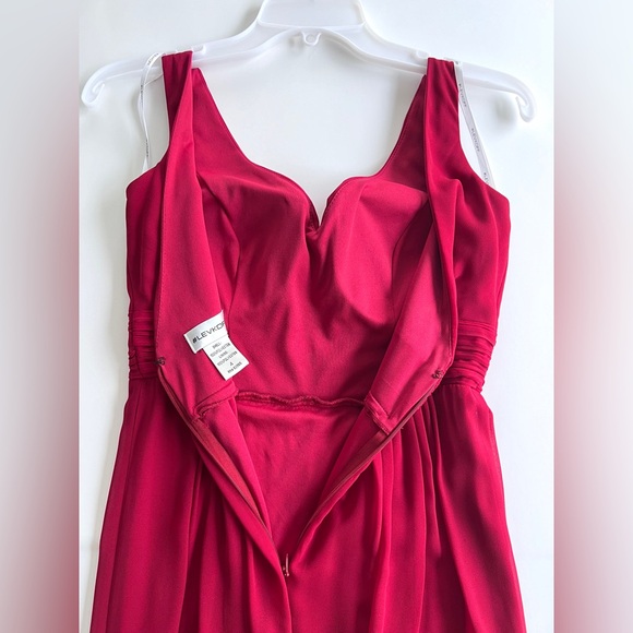 Bill Levkoff Bridesmaid dress Size 4 - color wine/cranberry - Picture 10 of 11
